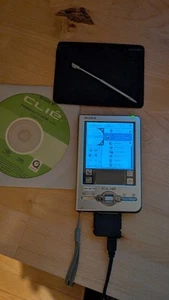 Raro Sony Clie PEG-TJ37 portátil 32 MB RAM - Wi-Fi - Cámara - Palm OS - EN MUY BUENA CONDICIÓN - Imagen 1 de 13