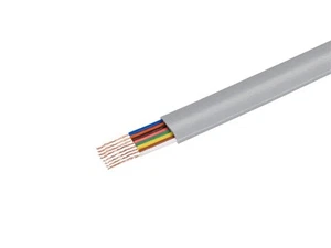 Monoprice RJ45 8 Conductor Modular Bulk Cable, 28AWG, Stranded, Flat, Sliver, - Picture 1 of 6