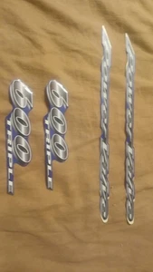 Yamaha Snowmobile  V-MAX SX SRX SXR OEM HOOD DECALS, 600 TRIPLE POWERVALVE - Picture 1 of 3