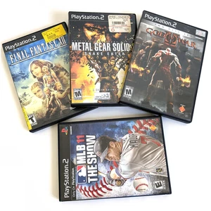 Playstation 2 MLB 11 The Show God of War Metal Gear Solid 3 Final Fantasy XII - Bild 1 von 1