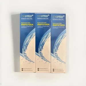 ICEPURE Refrigerator Water Filter 3 Pack RWF0700A - Picture 1 of 6