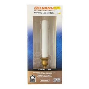 Sylvania Battery-Operated Flickering LED Candolier 9” - Picture 1 of 2
