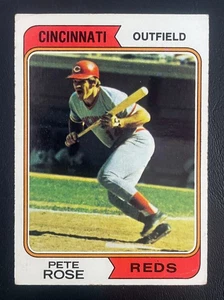 1974 Topps #300 - PETE ROSE - Cincinnati Reds - Picture 1 of 6
