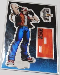 SNK Fatal Fury City of the Wolves Acrylic Stand Terry Bogard NeoGeo - Picture 1 of 2