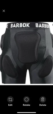 Nuevo Pantalón Corto Barbok Acolchado Protección Cadera y Glúteos Talla Mediana. Foto 1 de 4