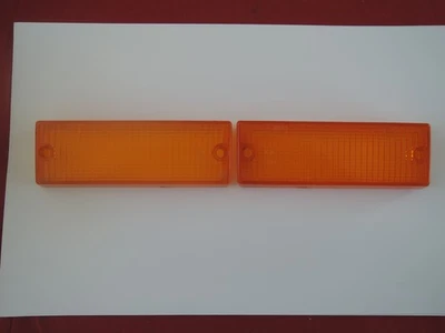 ALFA ROMEO GTV-6 USED Original SET Front OLSA Parking Light LENSES Left & Right - Image 1 of 4