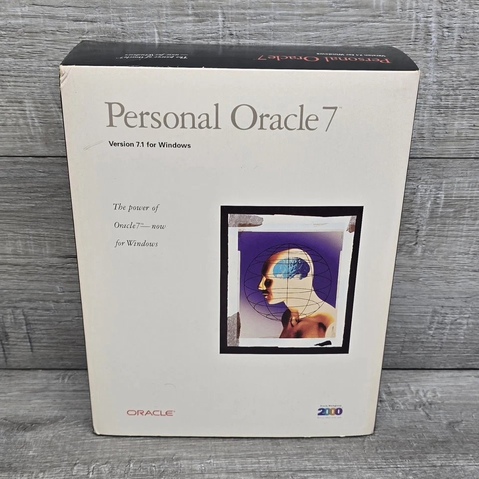 Personal Oracle 7 ~ Version 7.1 Windows Architecture Oracle Workgroup 2000~ New! - Image 1 of 4