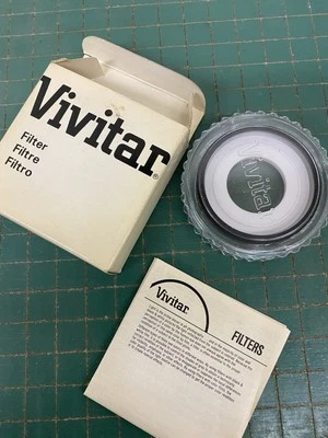 Vivitar 49 mm Skylight 1A  Screw-In Filter In Box With Paper  - Image 1 of 4