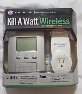Medidor de huella de carbono inalámbrico P3 International Kill A Watt monitor de uso de energía - Imagen 1 de 3