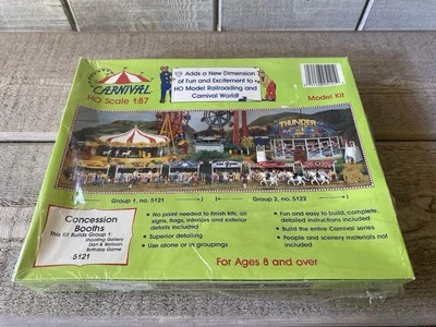 International Hobby Corp Model Kit IHC Carnival Concession 5122 NOS - Image 1 of 3