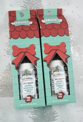 2 Pourri Pet Odor Refresher Pawsitivly Fresh Scented Air Freshener 1.4 fl oz NIB - Image 1 of 2