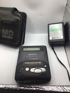 Sony MD Walkman MZ-R2 : Enregistreur de lecteur mini-disque Minidisc & Charger - Picture 1 of 16
