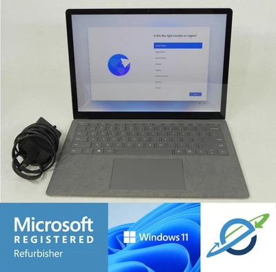 MICROSOFT SURFACE LAPTOP 3 1867 i5-1035G7 1.2GHZ 128GB SSD 8GB - WINDOWS 11 HOME - Image 1 of 4