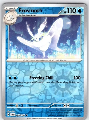 Frosmoth Common SV05: Temporal Forces Reverse Holo 046/162 NM - Image 1 of 2
