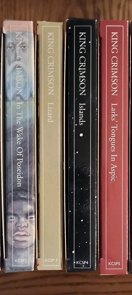 KING CRIMSON - 4x 40th  Anniv. CD/DVD Sets Wake of Poseidon, Lizard etc. - Image 1 of 1