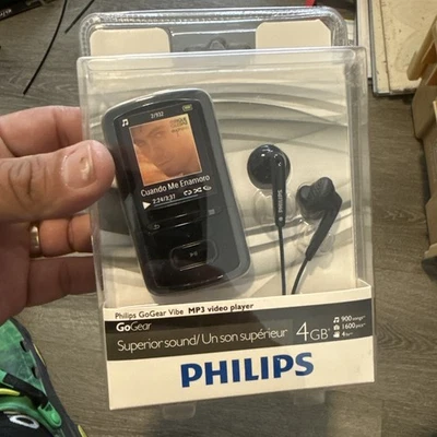 Philips GoGear Vibe Reproductor MP3 De Colección NUEVO SELLADO Foto 1 de 4