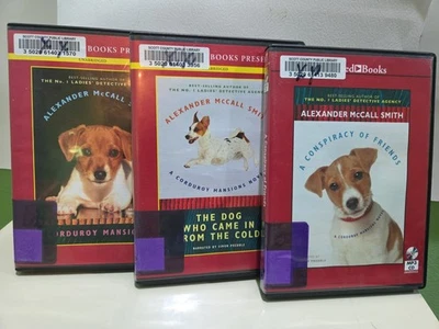 MP 3 Audio Book Lot Alexander McCall Smith 3 Corduroy Mansions Series Unabridged - Image 1 of 4