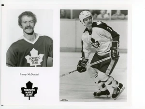 1978-79 TORONTO MAPLE LEAFS Team ISSUED PRESS PHOTO- LANNY McDONALD - Picture 1 of 2
