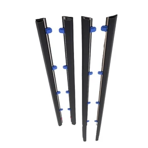 4PCS Weatherstrip Window Moulding Trim Seal Belt for Honda Civic Sedan 2012-2015 - Picture 1 of 11