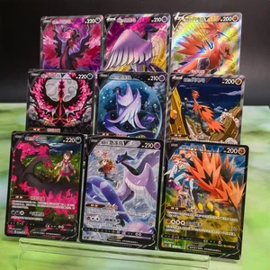 Pokemon TCG S-Chinese Articuno Moltres Zapdos ex CSR+SR lots of 9 - Picture 1 of 11