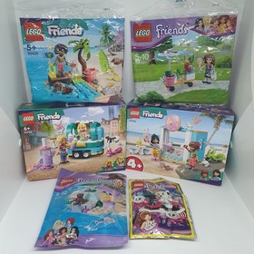 Lego FRIENDS Lot of 6 Bundle- 41723, 41733,  41047,  30202, 30635, 561603