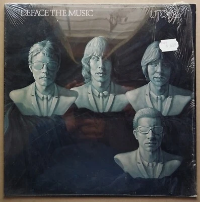 UTOPIA/ Todd Rundgren - Deface The Music - #BRK3487  Bearsville Rec  1980  NrMt - Image 1 of 4