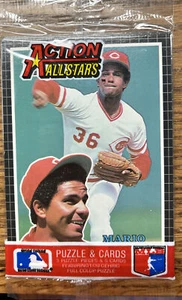1985 DONRUSS ACTION ALL STARS - CONFEZIONE VIOLONCELLO MAI APERTA Mario Soto ON TOP Schmidt - Foto 1 di 3