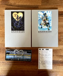 Kingdom Hearts - INFORMES DE PERSONAJES VOL. 1 y VOL. 2 - Libro de arte en idioma japonés - Imagen 1 de 17