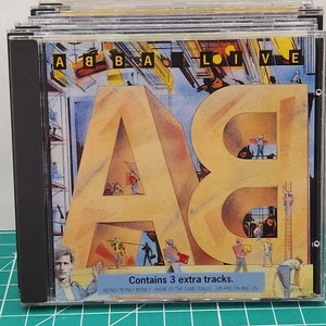 ABBA Live + 3 Bonus Tracks CLASSSIC Pop Rock  CD - Picture 1 of 4