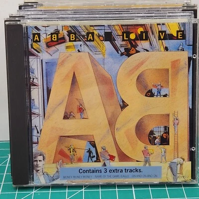 ABBA Live + 3 Bonus Tracks CLASSSIC Pop Rock  CD - Image 1 of 4