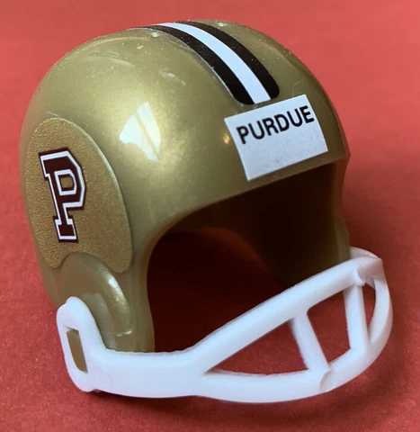 1990 Purdue Boilermakers mini NCAA Vintage gumball college football helmet Big 2 Cover