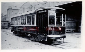2CC287 RP 1940/60 Filadelfia VAGÓN DE FERROCARRIL DE TRÁNSITO RÁPIDO #6048 - Imagen 1 de 1
