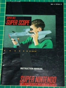Super Nintendo Manual: Super NES Super Scope 6 Picture Cover - Picture 1 of 2