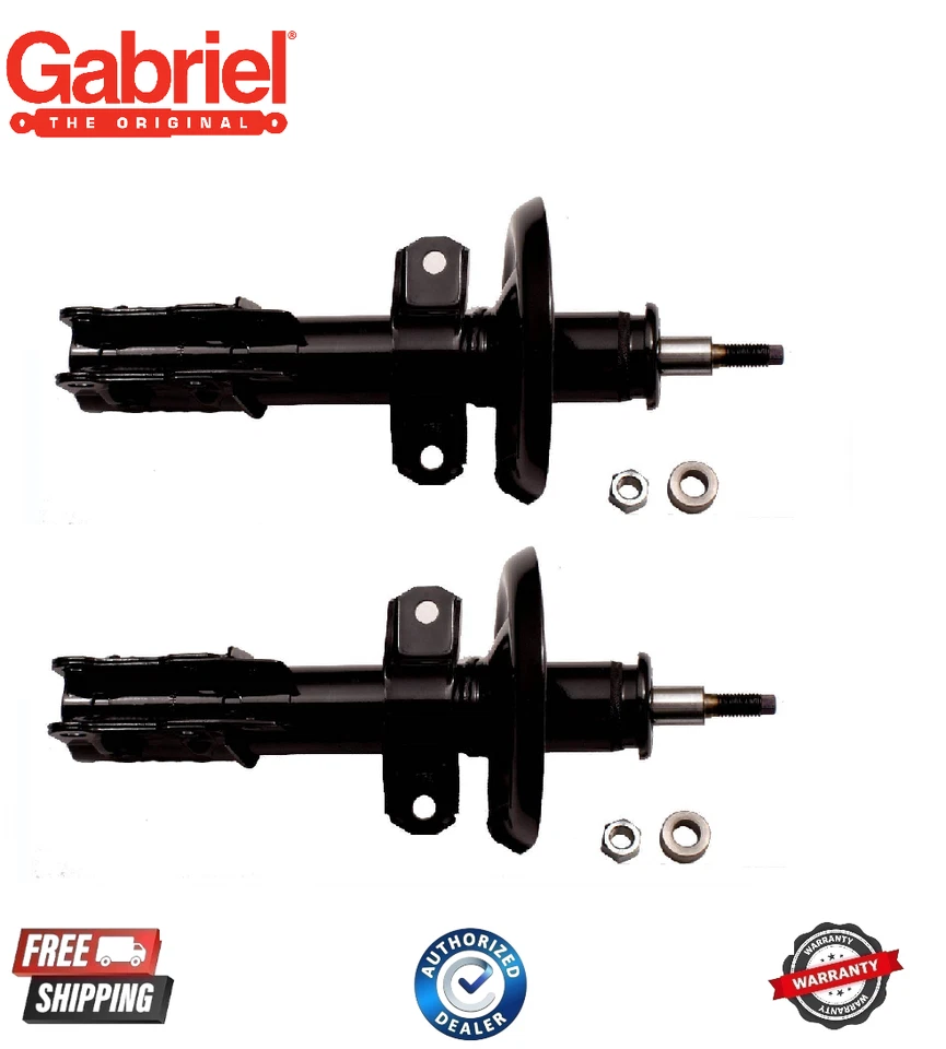 2 pares de apoio de suspensão dianteiro Chevy Cobalt HHR Pontiac G5 esquerdo-direito Gabriel G56810 - Imagem 1 de 1