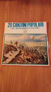 LP VARIOUS 20 CANZONI POPOLARI DEL RISORGIMENTO ITALIANO AS 40 LP VG/G+ ITALY - Picture 1 of 1