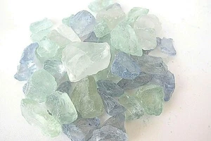 Fluorite Rough Stones 4oz Blue Green Reiki Healing Crystals Increase Wealth - Picture 1 of 4