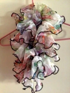 Kerry Damiano Ruffled Tulle Collar with Snap Closure - Picture 1 of 5