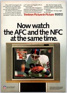 Triniton Picture TV Sony 1987 Werbung Printwerbung Werbung - Bild 1 von 1