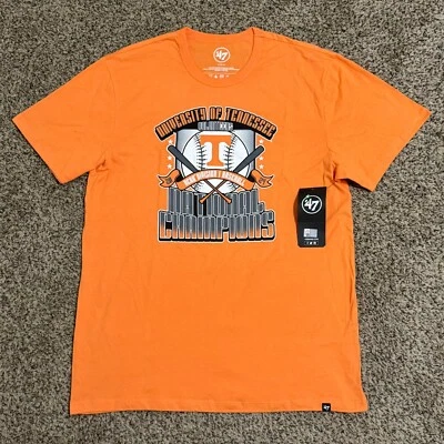 Camisa masculina G dos campeões nacionais de beisebol Tennessee Volunteers '47 laranja 2024 - Imagem 1 de 4