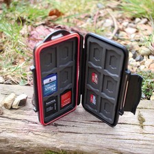 SD MicroSD Memory Card Case Holder Hard Storage Wallet Anti-shock Waterproof