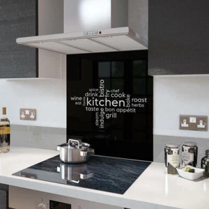 Premier Range Your Own Word Collage On A Glass Splashback - Picture 1 of 4