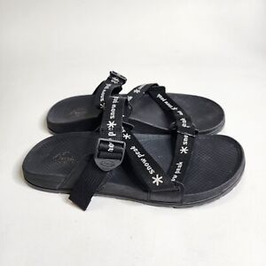 Chaco x Snow Peak Lowdown Strap Sandals Slide Black Men's Size 11
