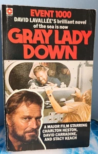 Event 1000, Gray Lady Down. Adventure Movie Tie In, Charloton Heston. 1973 - Picture 1 of 15