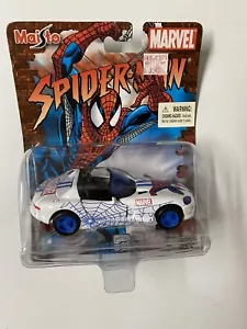 Spider-man Dodge Viper RT/10 Scale 1/39 2004 MAISTO MARVEL Die Cast NEW! - Picture 1 of 3