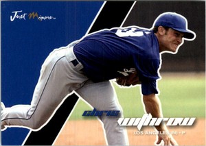 2008 Just Autographs Black #80 Chris Withrow /50