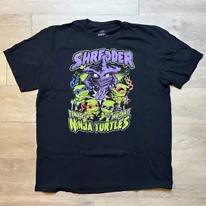 Teenage Mutant Ninja Turtles Retro Funko Pop! Tees XL TMNT Super Shredder - Picture 1 of 2
