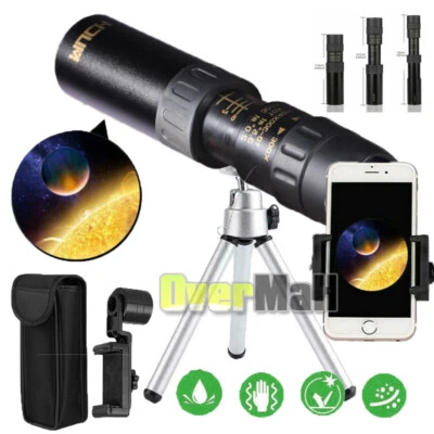10-300X Portable Monocular Telescope for Hunting Mountaineering Birdwatching - Image 1 of 4