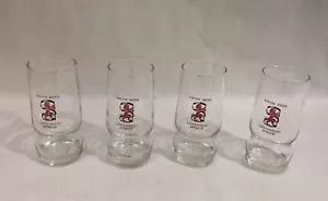 Four ( 4 ) Lowenbrau Zūrich Swiss Beer Glasses Cups Vintage EUC Fast Shipping - Picture 1 of 4