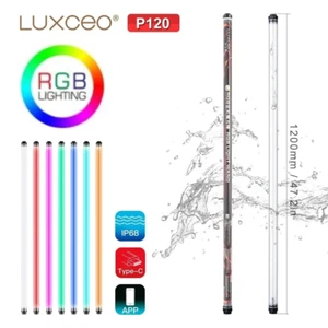 LUXCEO P120 RGB LED Video Light Stick 120cm IP68 CRI 95 APP control Waterproof - Picture 1 of 7