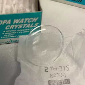 Delux Acrylic Watch High Dome Watch Glass Crystal Replacement 27.6 mm - 40.0 mm - Picture 1 of 6